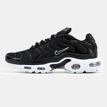 Мужские баскетбольные кроссовки Nike Air Max Plus Black White фото