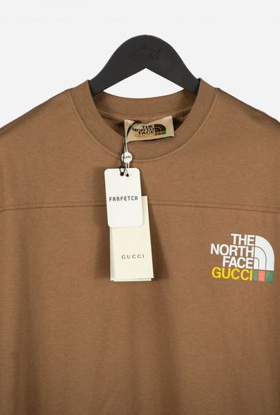 Унисекс Premium Футболка The North Face x Gucci артикул F0008 фото