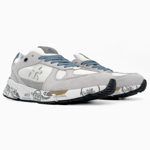 Мужские кроссовки Premiata Uomo Mase Gray White Premium фото