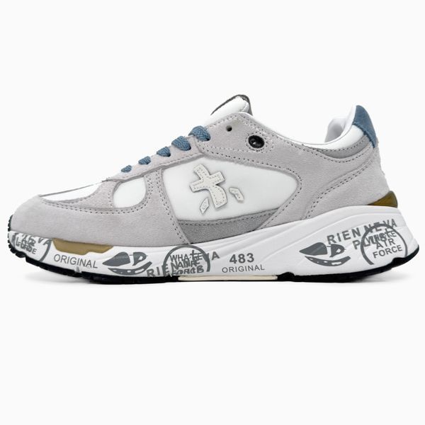 Мужские кроссовки Premiata Uomo Mase Gray White Premium фото