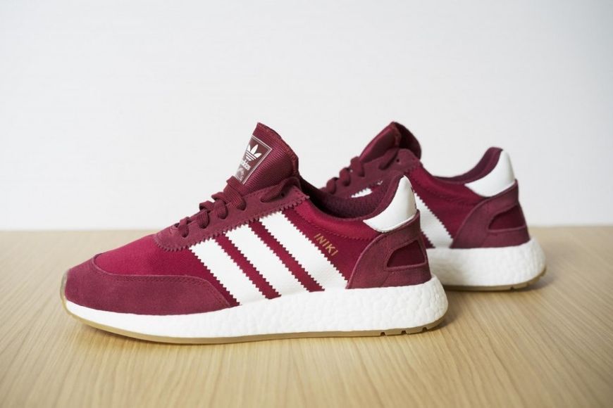 Мужские кроссовки Iniki Runner Boost Bordo Men Adidas фото
