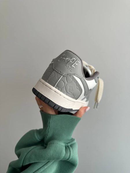 Жіночі кросівки A Bathing Ape BAPE STA SK8 GREY фото