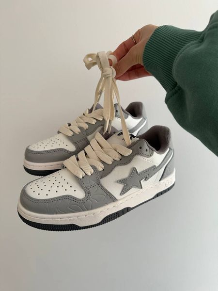 Жіночі кросівки A Bathing Ape BAPE STA SK8 GREY фото