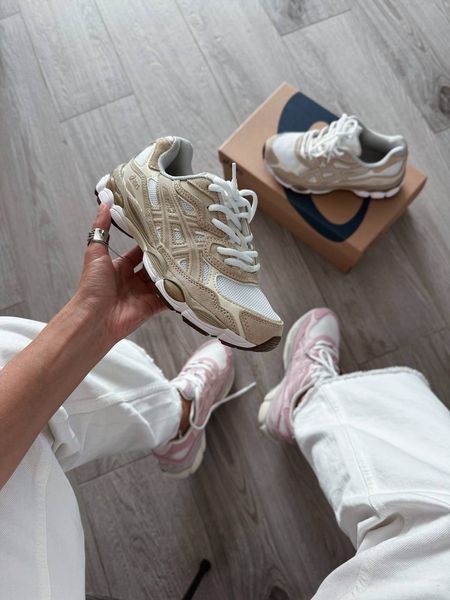 Чоловічі та жіночі кросівки Asics Gel-Nyc White Feather Grey фото