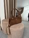 Жіноча сумка Prada Bonnie Medium Suede Handbag Chocolate Premium re-128734 фото 3