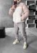 Зимова куртка барашка Pink White re-12054 фото 3