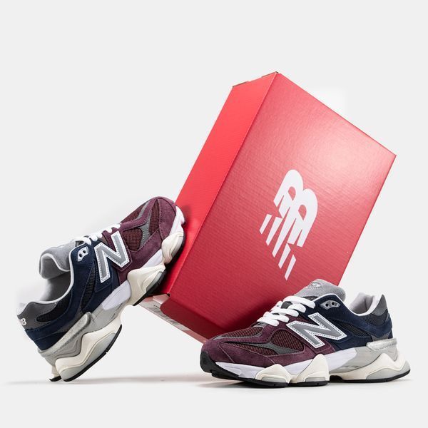 Унісекс кросівки New Balance 9060 Bordo/Blue фото