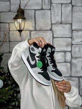 Зимние мужские и женские кроссовки Nike Air Jordan 1 Retro High Fur фото