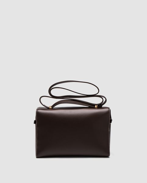 Жіноча сумка Loro Piana Extra Bag L23 Chocolate Leathe Premium фото