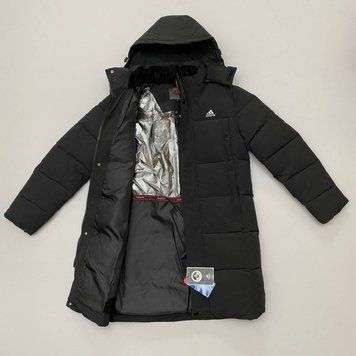 Чоловіча зимова куртка Adidas Колір: чорний фото