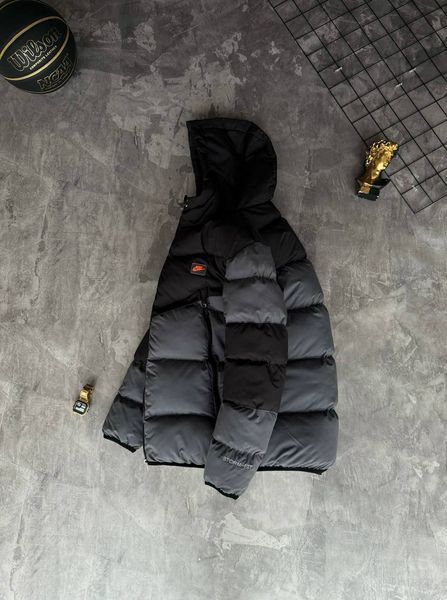 Зимняя куртка Nike Grey Black фото