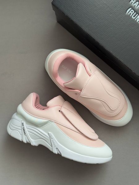 Мужские кроссовки Adidas x RAF SIMONS Antei Shell and PVC Pink фото