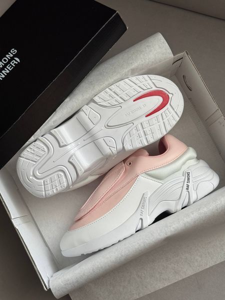 Мужские кроссовки Adidas x RAF SIMONS Antei Shell and PVC Pink фото