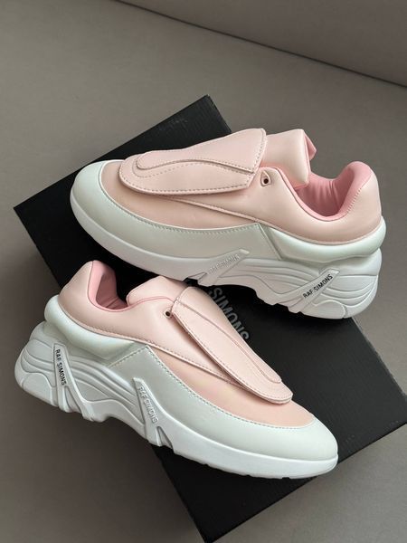 Мужские кроссовки Adidas x RAF SIMONS Antei Shell and PVC Pink фото
