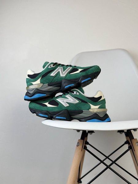 Чоловічі та жіночі кросівки New Balance 9060 Team Forest Green фото