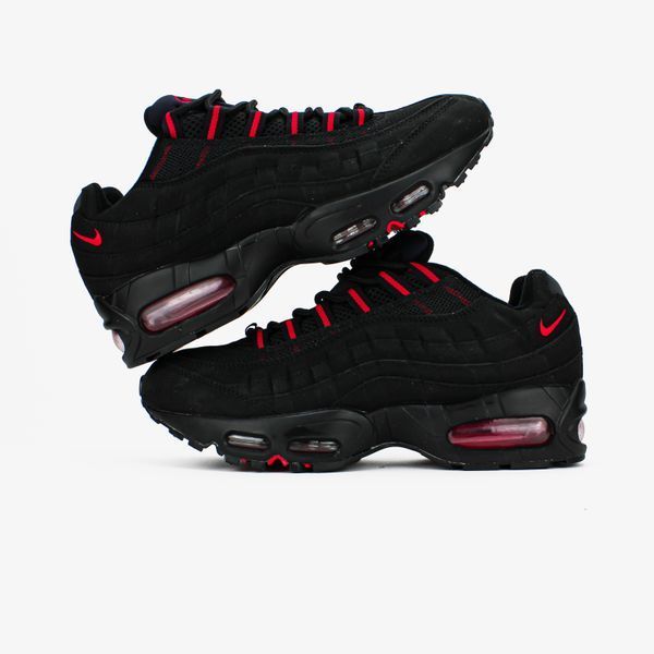 Мужские кроссовки Nike Air Max 95 GS "Black/Red" фото