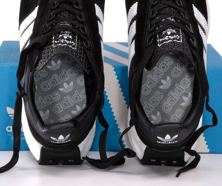Чоловічі кросівки Adidas Retropy E5 Black White фото