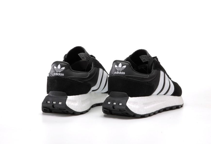 Чоловічі кросівки Adidas Retropy E5 Black White фото