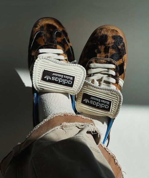 Жіночі кросівки Adidas Samba x Wales Bonner "Pony Leopard" фото