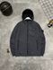 Premium ветровка двусторонняя Stone Island Dark Grey re-126577 фото 1