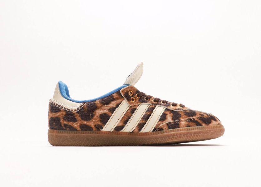 Жіночі кросівки Adidas Samba x Wales Bonner "Pony Leopard" фото