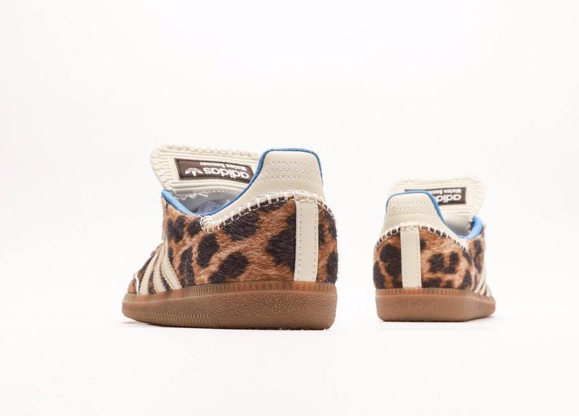 Жіночі кросівки Adidas Samba x Wales Bonner "Pony Leopard" фото
