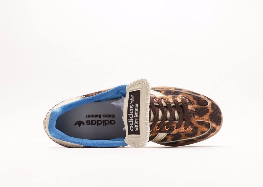 Жіночі кросівки Adidas Samba x Wales Bonner "Pony Leopard" фото