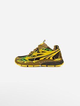 Чоловічі та жіночі кросівки Off-White "Be Right Back" Brown/Yellow фото