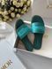 Женские шлепанцы Christian Dior Dway Slippers Blue Premium re-11341 фото 5