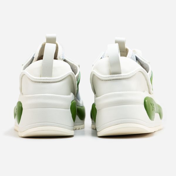 Женские и мужские кроссовки Adidas Y-3 Rivalry White Green (Original Box) фото