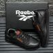 Чоловічі кросівки Classic Black Brown Reebok re-8821 фото 6