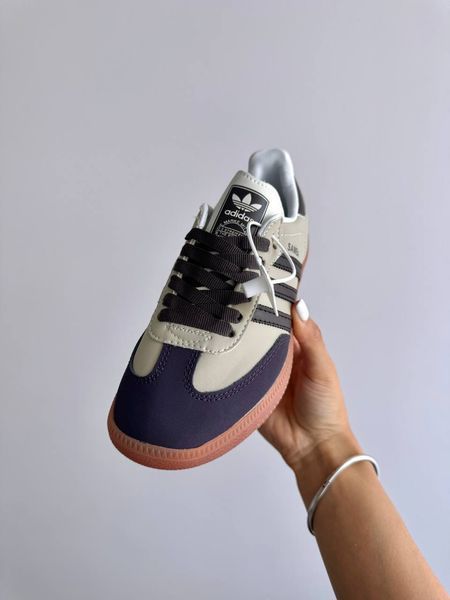 Унисекс кроссовки Adidas Samba Putty Grey фото