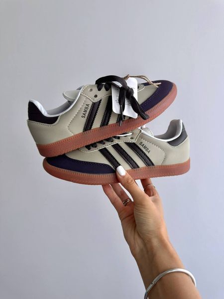 Унисекс кроссовки Adidas Samba Putty Grey фото