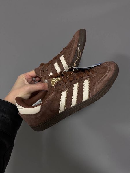 Унисекс кроссовки Adidas Samba PRELOVED BROWN Premium фото