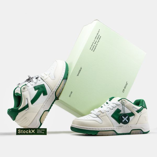 Чоловічі кросівки Off-White Out of Office White Green фото
