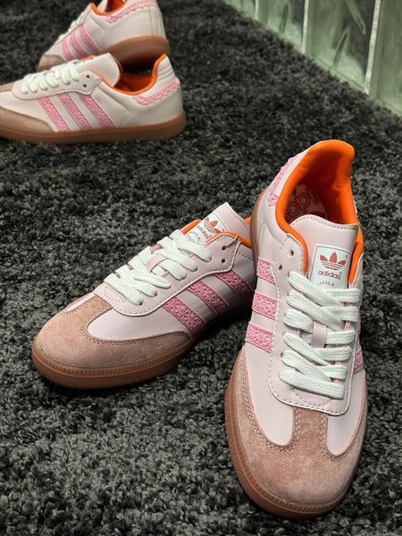 Жіночі кросівки Adidas Samba Pink фото
