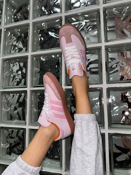Жіночі кросівки Adidas Samba Pink фото