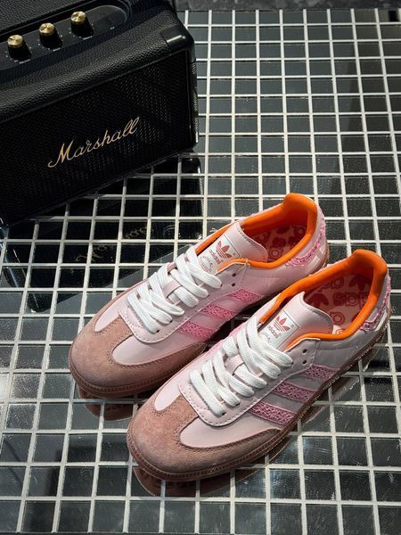 Жіночі кросівки Adidas Samba Pink фото