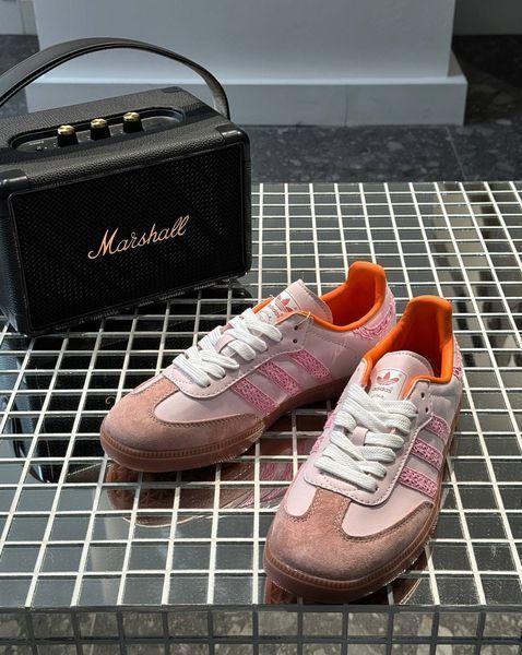 Жіночі кросівки Adidas Samba Pink фото