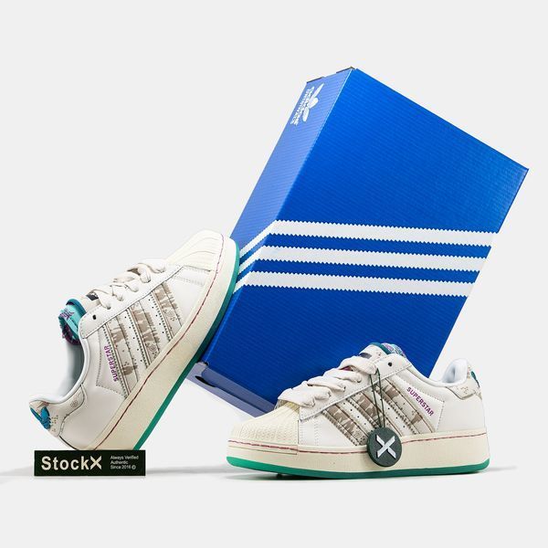 Женские кроссовки Adidas Superstar x FeiFei Ruan фото