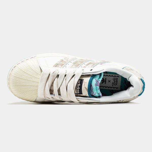 Женские кроссовки Adidas Superstar x FeiFei Ruan фото