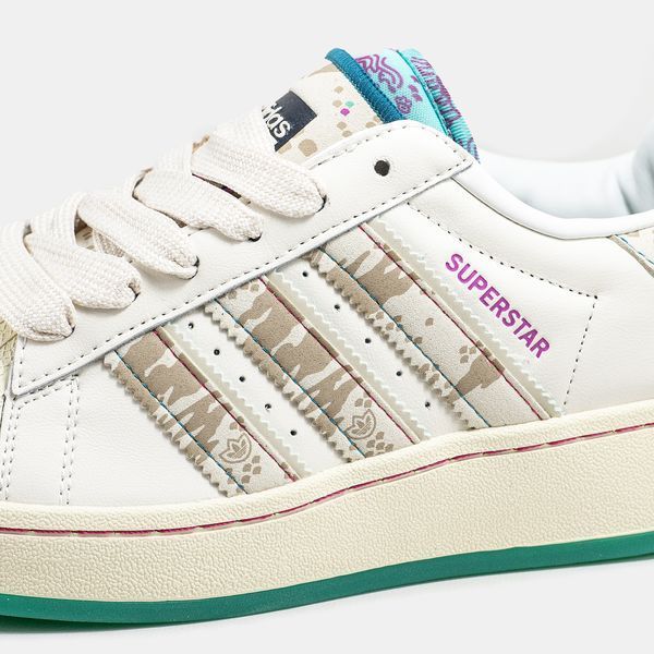 Женские кроссовки Adidas Superstar x FeiFei Ruan фото
