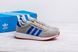 Мужские кроссовки Iniki Grey/Blue Adidas 1442m00 фото 4