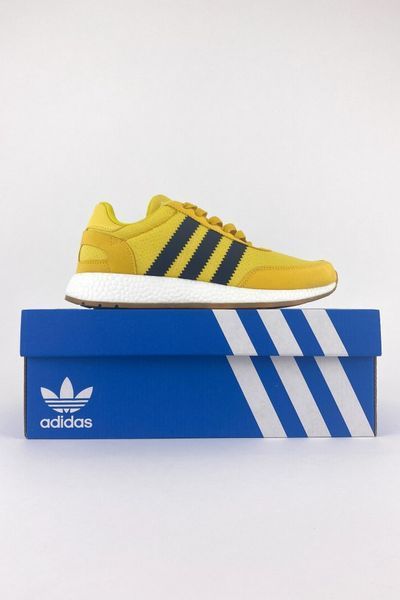 Чоловічі кросівки Iniki Black Yellow Adidas фото