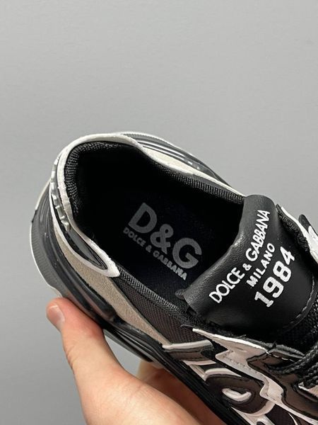 Женские кроссовки D&G Daymaster Sneakers &lsquo;Black White&rsquo; Dolce & Gabbana фото