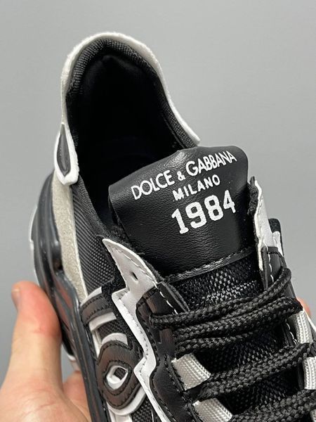 Женские кроссовки D&G Daymaster Sneakers &lsquo;Black White&rsquo; Dolce & Gabbana фото