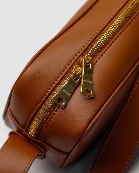 Жіноча сумка Miu Miu Nappa Leather Shoulder Bag Brown Premium фото