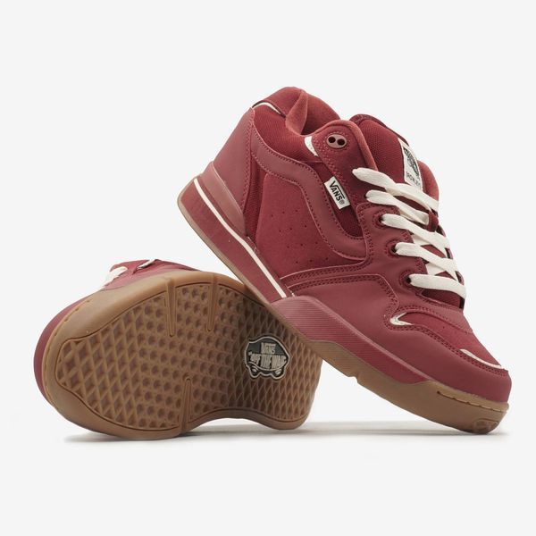 Женские и мужские кеды кеды Vans Rowley XLT Bordo фото