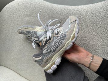 Чоловічі та жіночі кросівки Asics Gel-NYC Beige/Grey фото