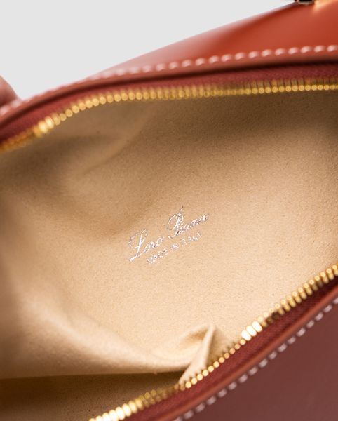 Жіноча сумка Loro Piana Extra Bag 19 Ginger Leather Premium фото